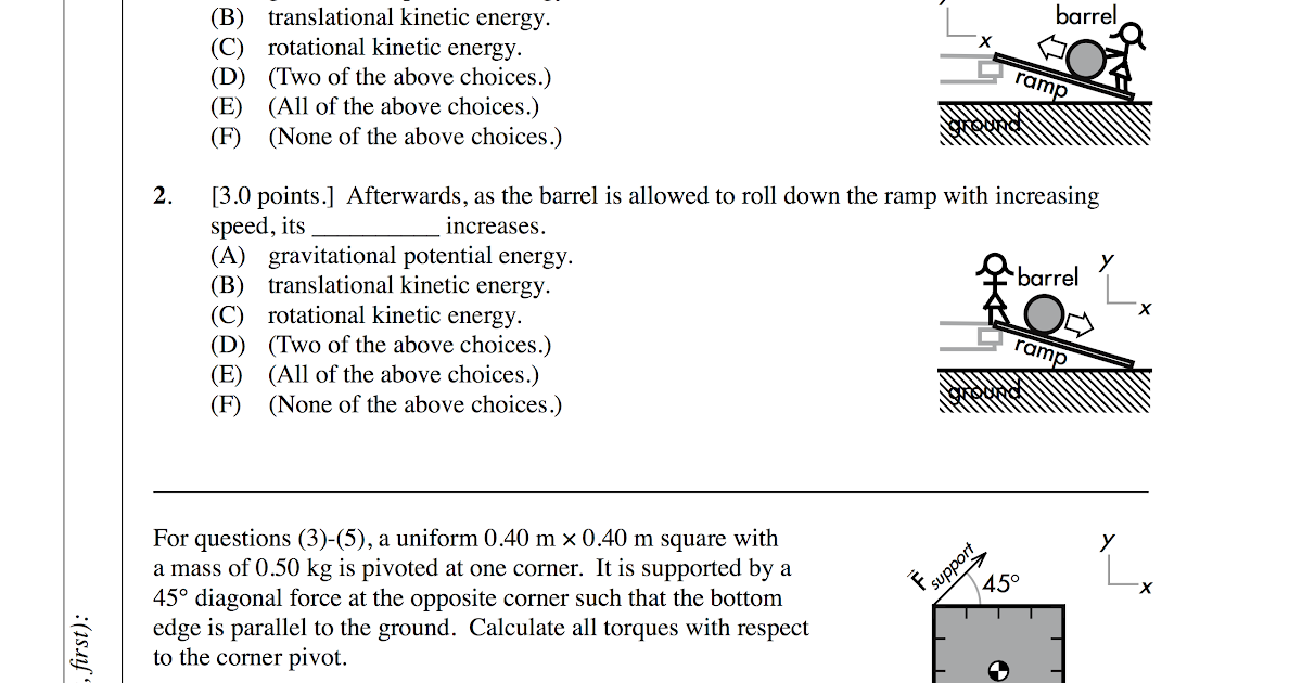 Pdog's blog boring but important Physics quiz archive rotations