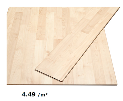 Ikea Slatten laminaat