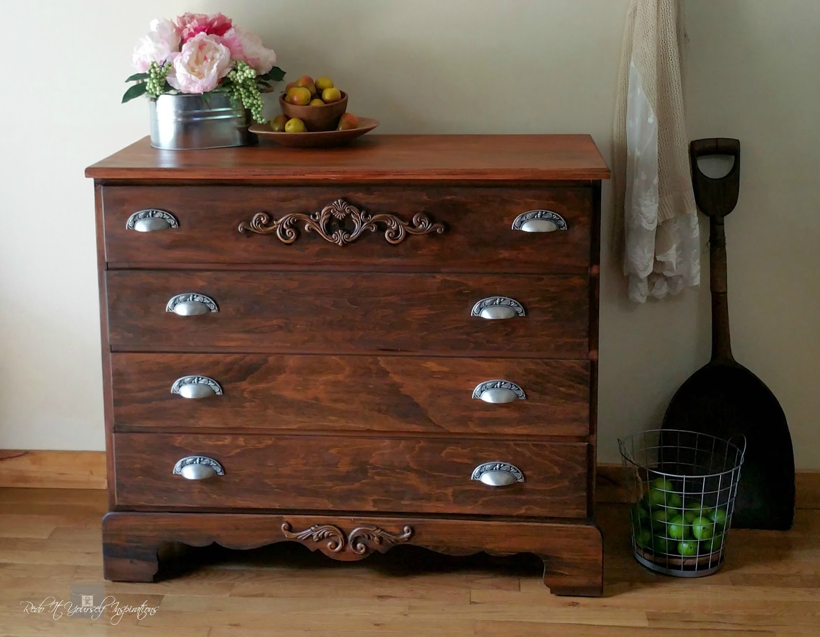 Plain to Classy Antique Chest of Drawers Redo Redo It Yourself