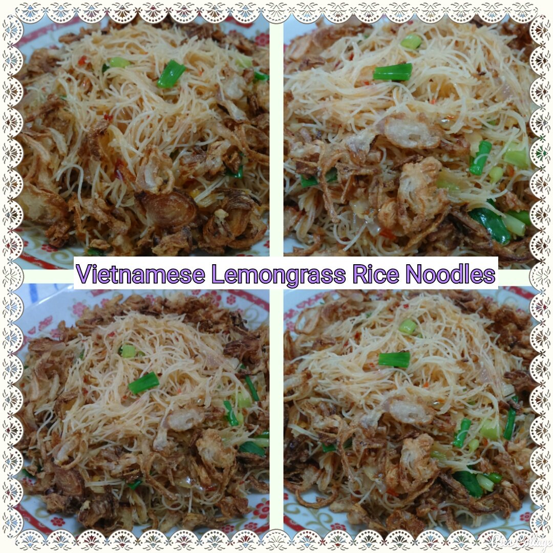 Enak Rasa Dari Dapur Kim Vietnamese Spicy Lemongrass Fried Rice Noodles