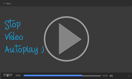 Disable Video Autoplay in Chrome & Firefox stop autoplay video chrome firefox safari opera