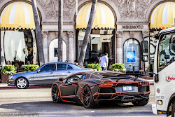 lamborghini tron aventador orange side lb purple angle rear dark glow stripes