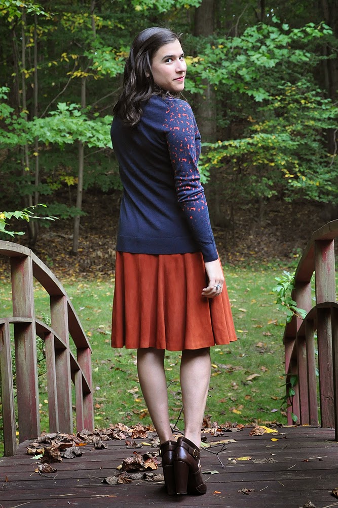 Closet Fashionista: {outfit} Mixed Print Tory Burch Sweater