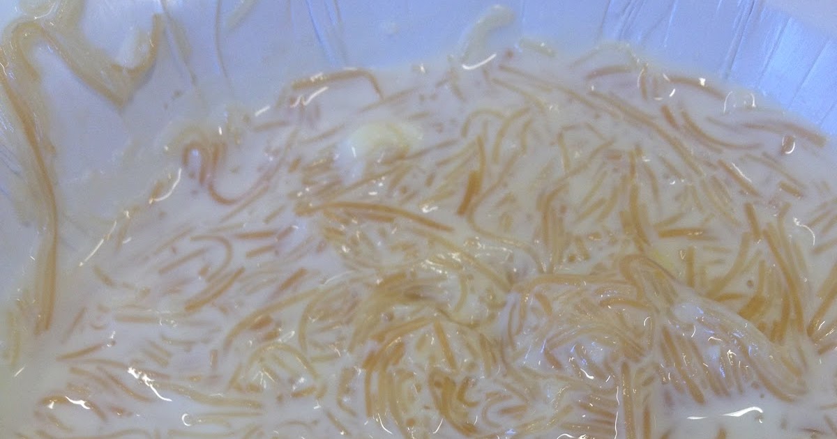 Mauritian and Fusion Cuisine Vermicelli in milk