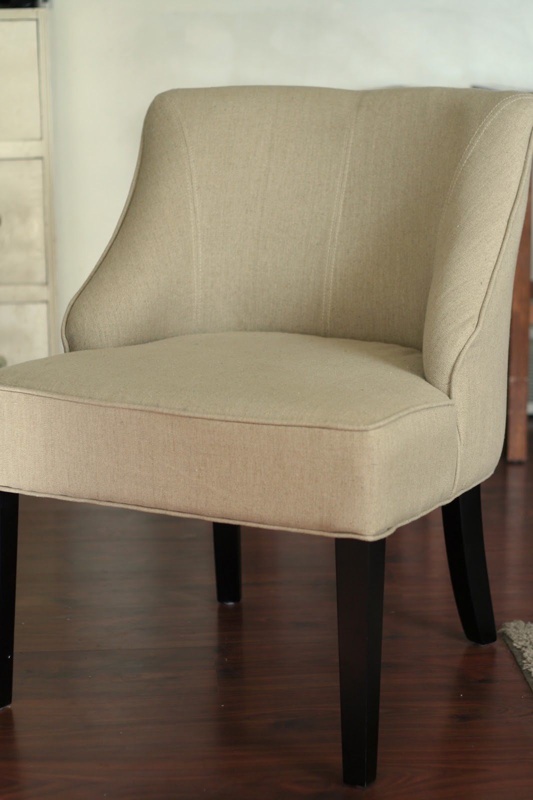 Custom Slipcovers by Shelley Armless Chair and "How to Slipcover" DVD Giveaway