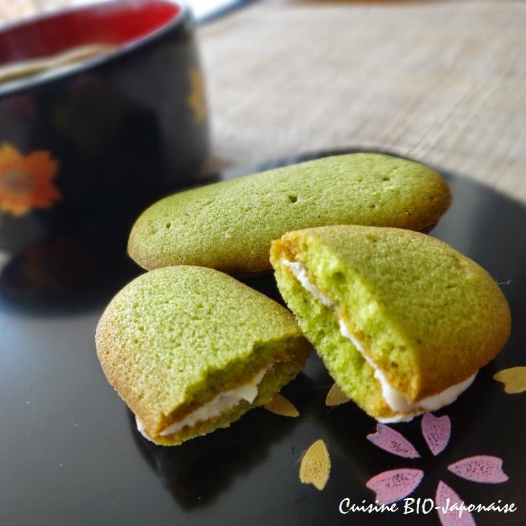 Cuisine BIOJaponaise Langues de chat au thé vert et chocolat blanc Cuisine BIOJaponaise Langues de chat au thé vert et chocolat blanc