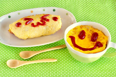 Microwave Omurice