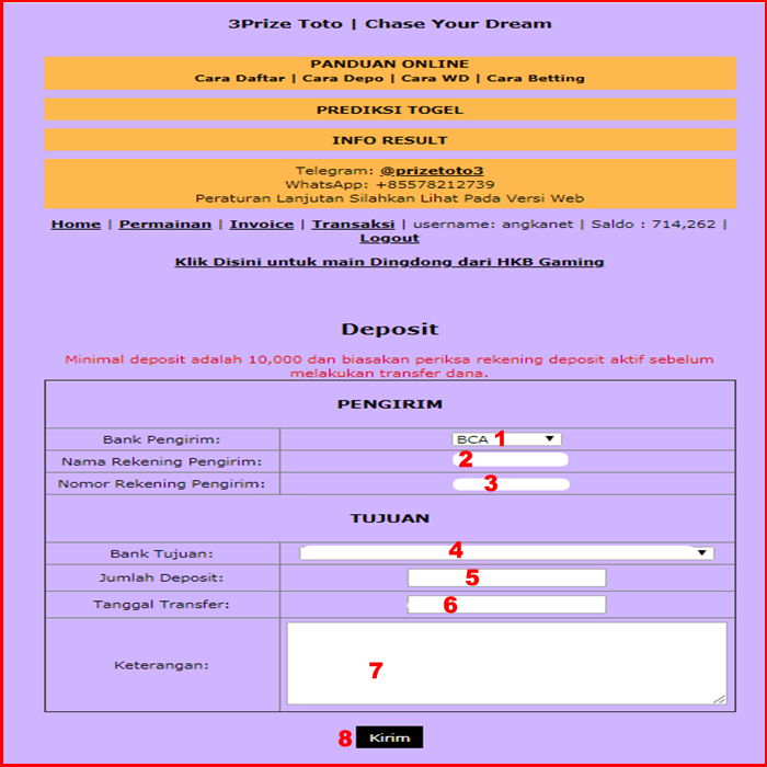 Panduan Deposit aksara4d