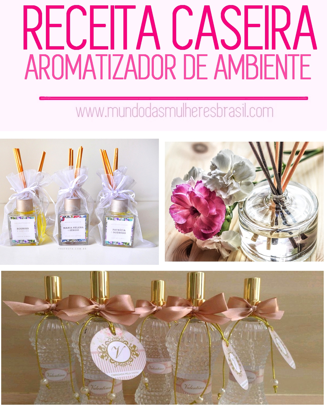 Aromatizador de ambientes Aprenda como fazer aromatizador de ambiente
