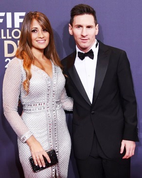 Lionel Messi y Antonella Roccuzzo Foto de Lionel Messi con su amor Antonella Roccuzzo