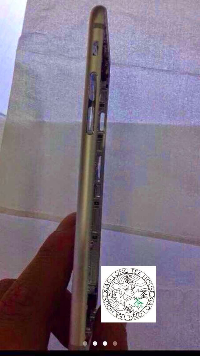 Leaked iPhone 6 Flat Rear Shell Photo