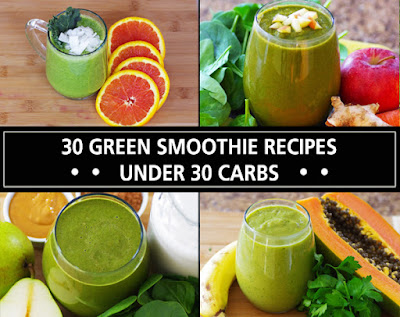 30-green-smoothie-recipes-under-30-carbs