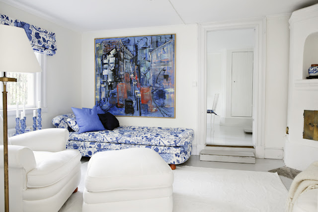 Idehadas Interior Design: AZUL SOBRE BLANCO