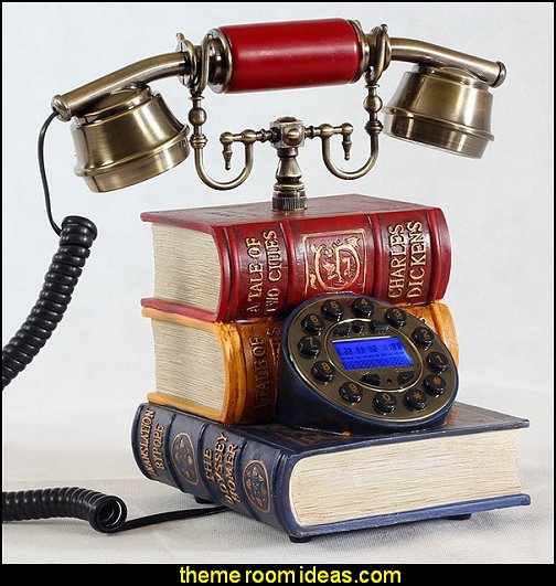 antique phone Creative retro phone novelty furniture - unique furniture - book themed decor - Bibliophiles decor - Book themed furnishings - home decor for book lovers - book themed bedroom - Stacked Books decor - Stacked Books furniture - bookworm decor - book boxes - library furniture - formal study furniture - antique book decor - unique furniture - novelty furniture antique phone Creative retro phone novelty furniture - unique furniture - book themed decor - Bibliophiles decor - Book themed furnishings - home decor for book lovers - book themed bedroom - Stacked Books decor - Stacked Books furniture - bookworm decor - book boxes - library furniture - formal study furniture - antique book decor -