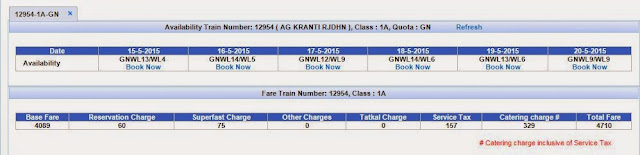 see accommodation and book tickets on irctc