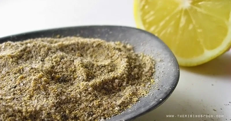 Homemade Lemon Pepper Seasoning Mix
