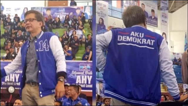 Rocky Gerung Bergabung ke Partai Demokrat Rocky Gerung Bergabung ke Partai Demokrat