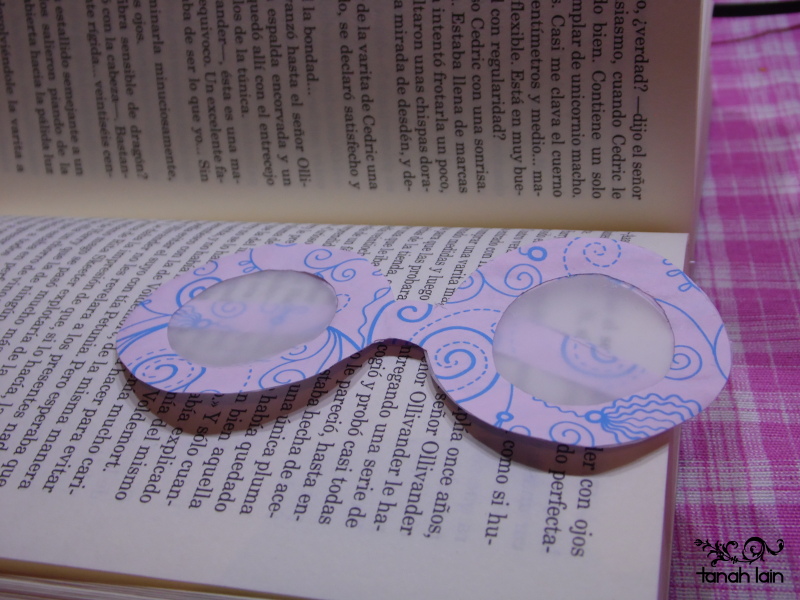 Separador de libros DIY