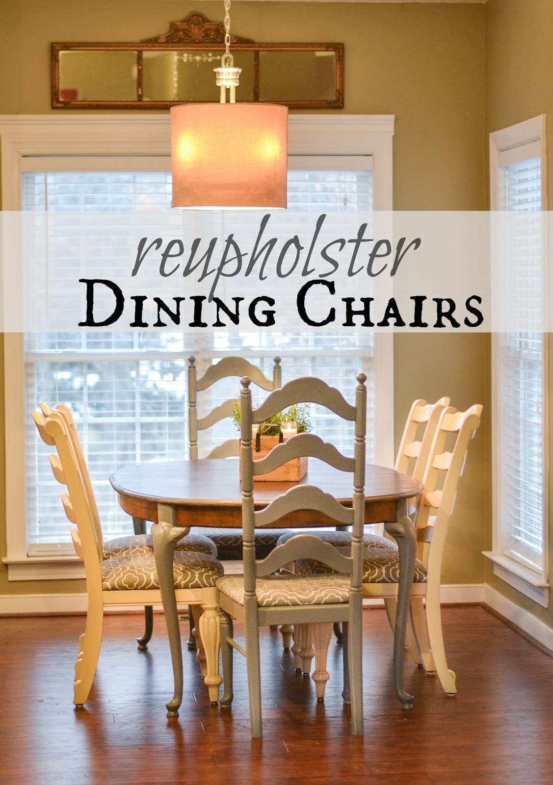 Down to Earth Style Recovering Dining Chairs