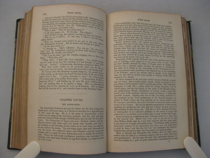 Baugh S Blog Book Review Charles Ens 10 Bleak House A First Edition Of Bleak House 1853