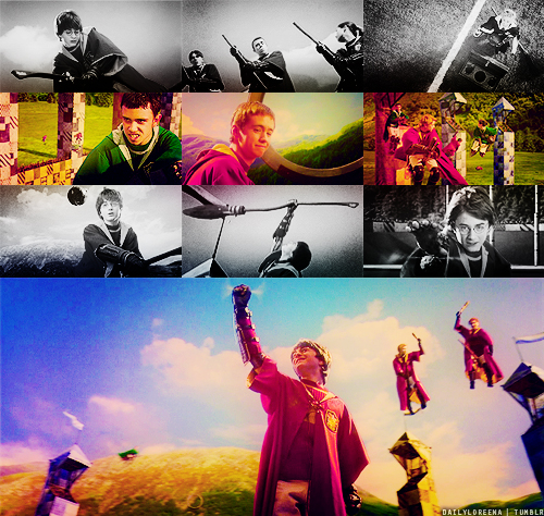 Ink, Paint and Harry Potter: Quidditch