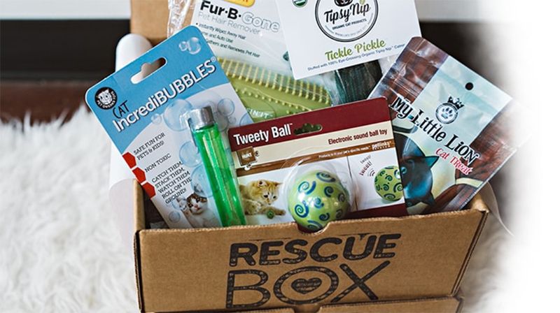 Best Pets Subscription Boxes - Rescue Box