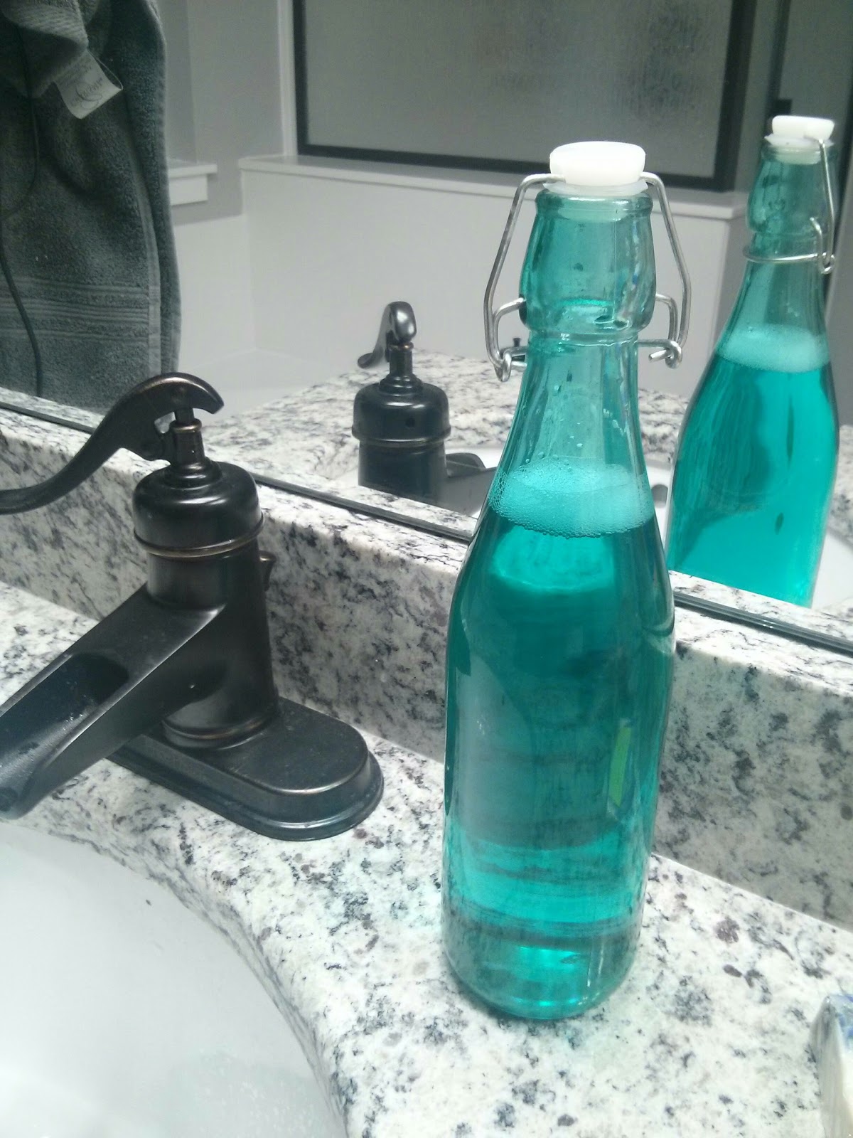 Quick & Dirty Dollar Tree Mouthwash Bottle