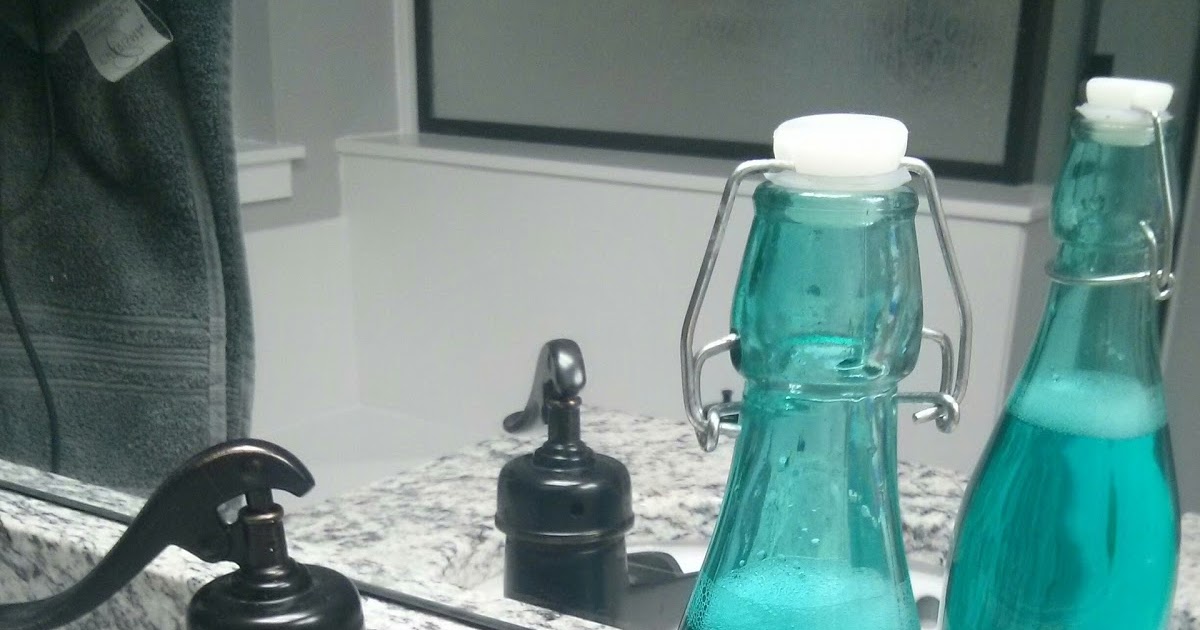 Quick & Dirty Dollar Tree Mouthwash Bottle