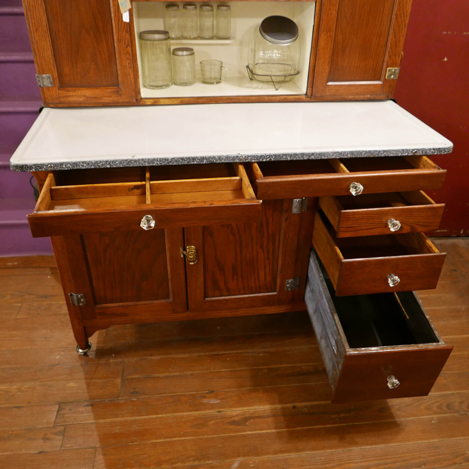 The Wildwood Flower 1921 Sellers Mastercraft 48" Hoosier