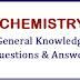 Chemistry Important Objective Questions for Railway Exams