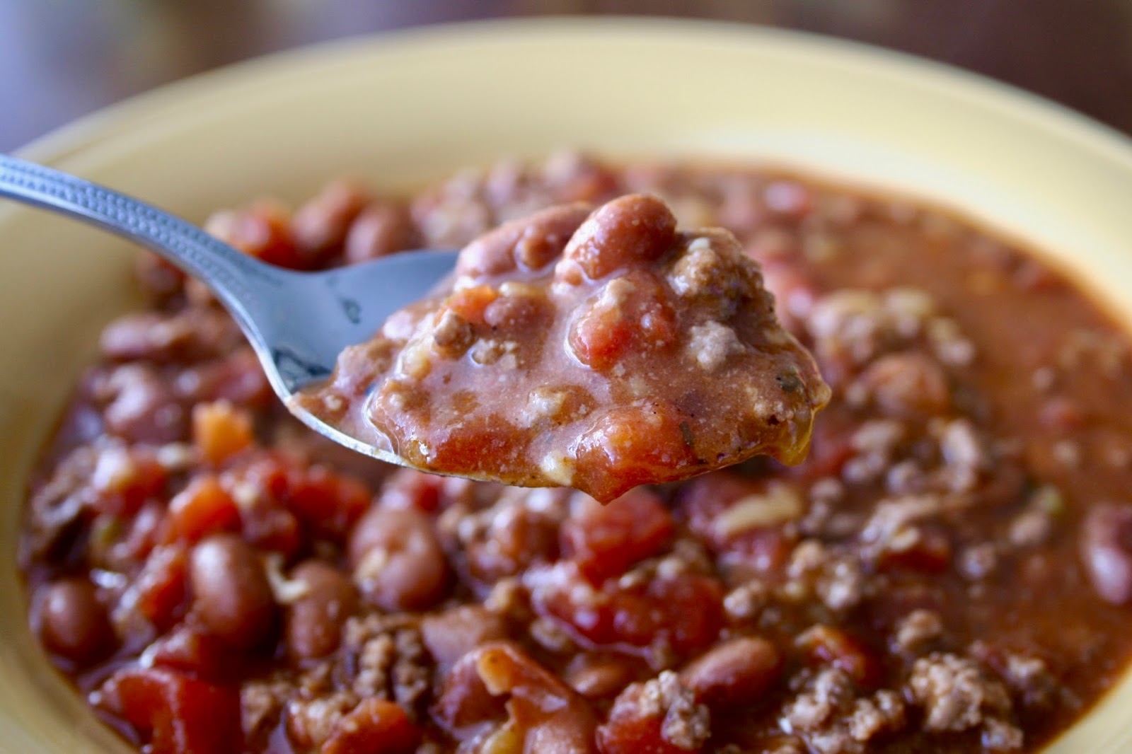 Pressure Cooker (or Stovetop) Beef Taco Chili