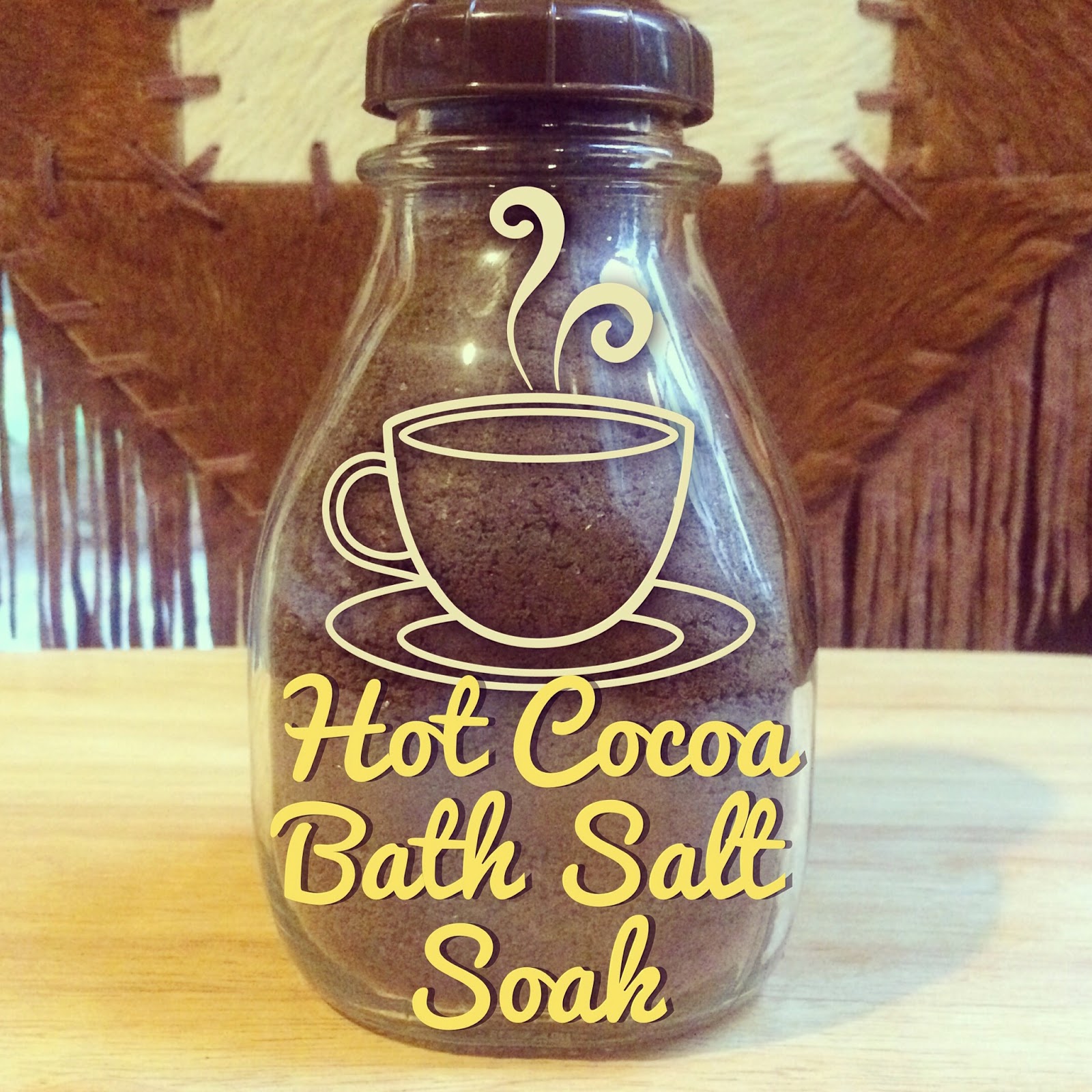 Hot Cocoa Bath Salt Soak