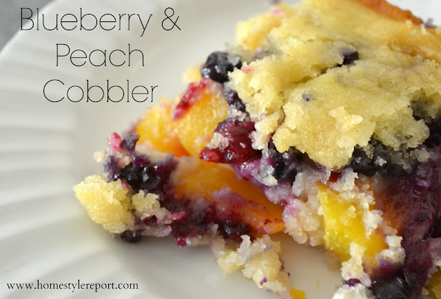 Easy Peach Cobbler Recipe Made With Cake Mix Easy Peach Cobbler Recipe Made With Cake Mix