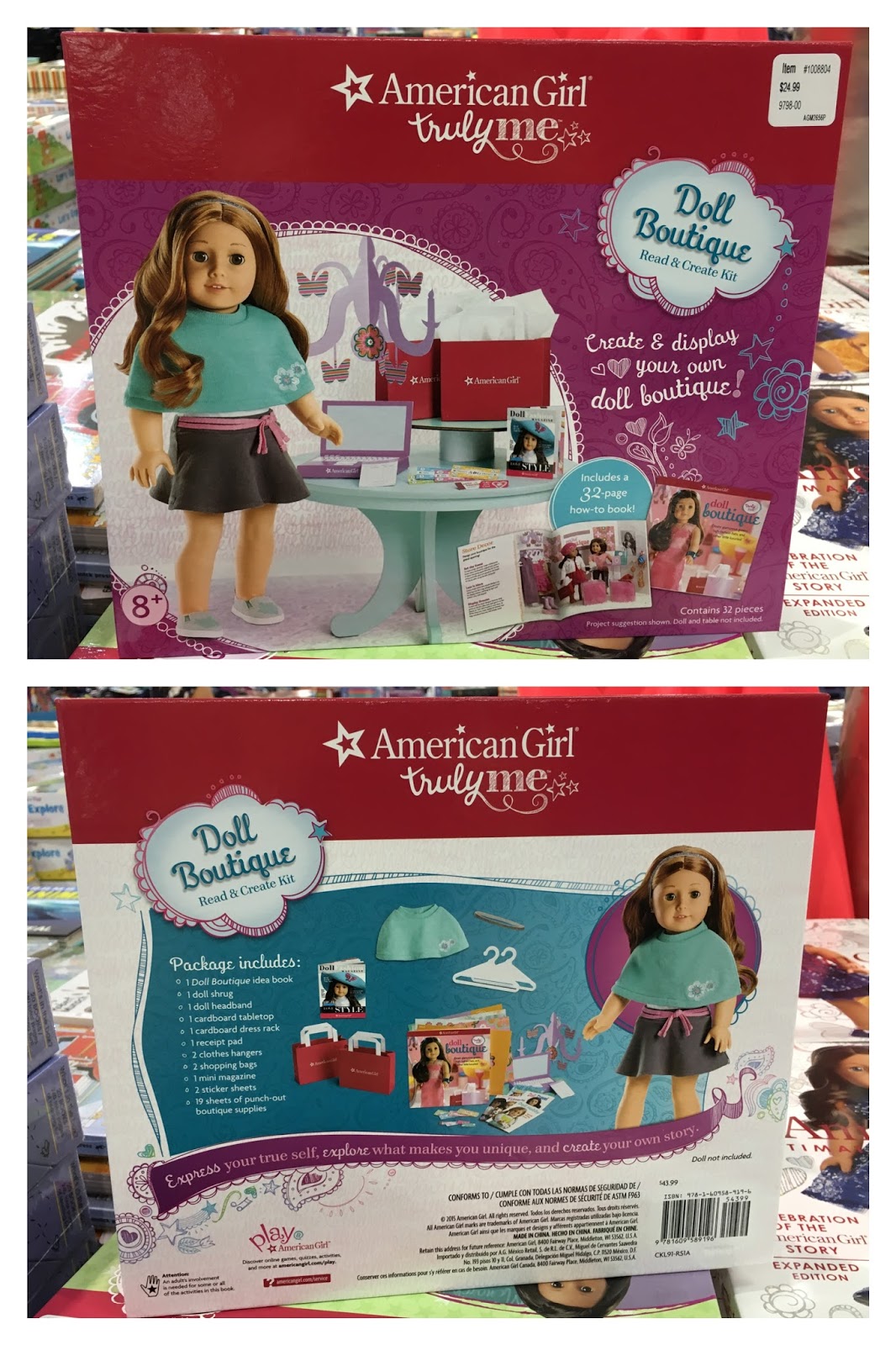 Costco Holiday 2016 AmericanGirl Dolls, Books and Accessories are back