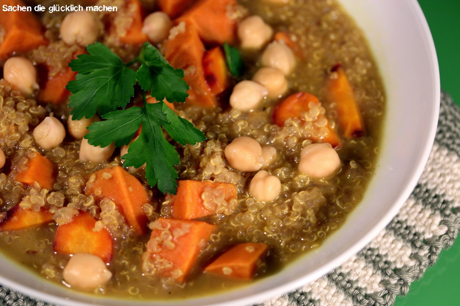 Sachen die glücklich machen: Quinoa-Eintopf mit Kichererbsen und ...