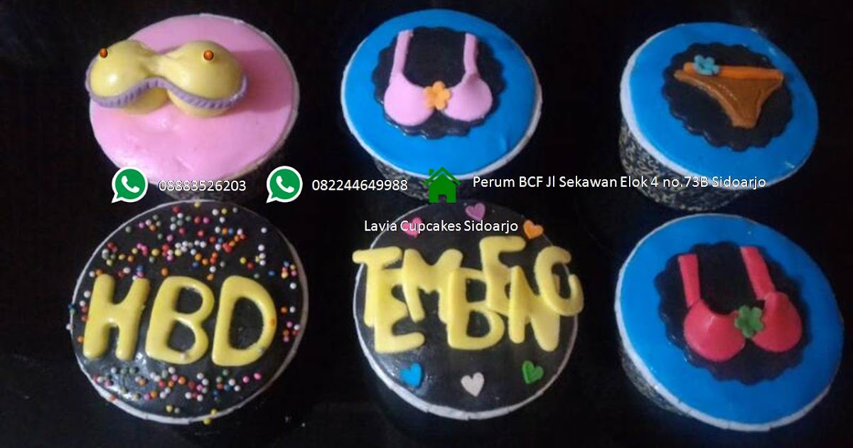 Cupcake Ultah Anak Laki Laki 17 Tahun Kue Ulang Tahun Sidoarjo
