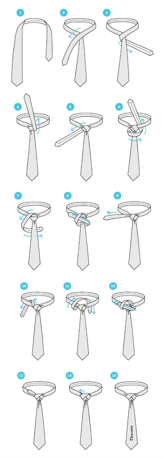 cara memakai dasi unik eldredge
