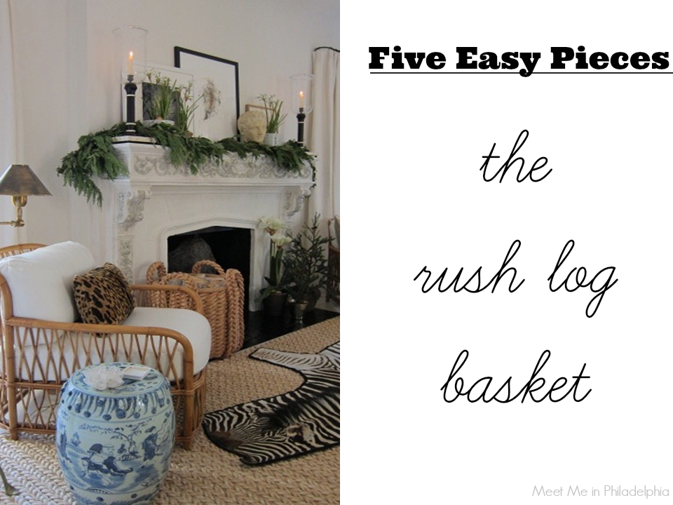 five easy pieces_rush baskets via Meet Me in Philadelphia