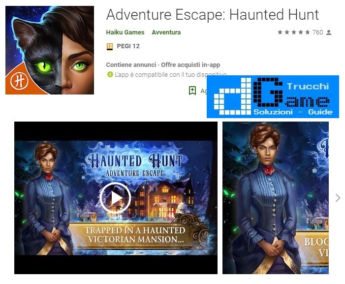 Soluzioni Adventure Escape: Haunted Hunt di tutti i livelli | Walkthrough guide