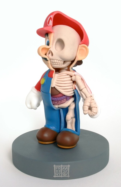 dissected Mario