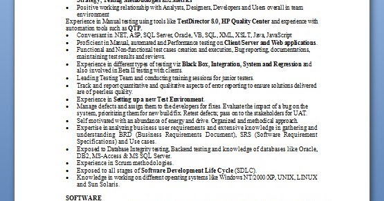 Ue Resume Format Ue Resume Format