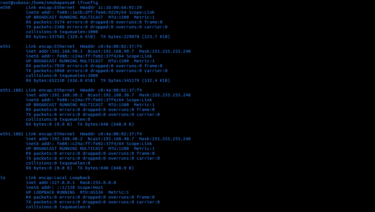 KONFIGURASI VLAN (Virtual LAN) Debian Routers 8.6 Jessie