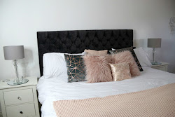 bedroom pink grey gold bedding rose theme bed decor bedrooms laura loves themes divesanddollar