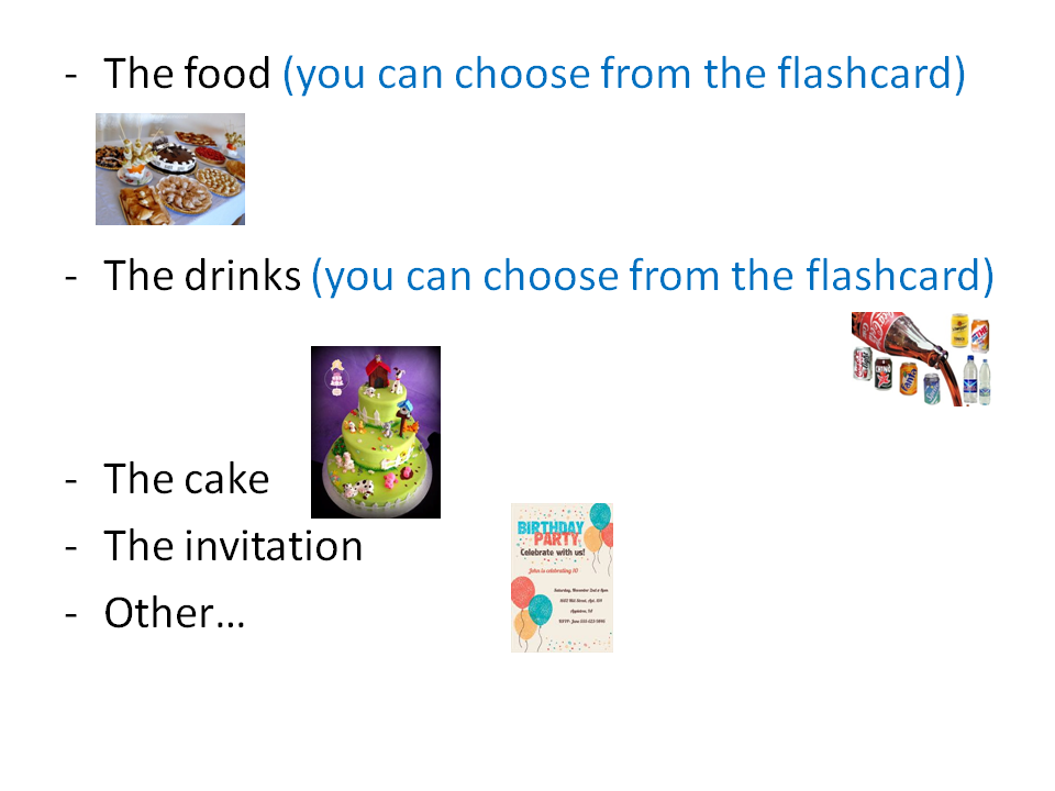Tutto Per I Miei Alunni Noi Organizzatori Di Una Festa Di Compleanno Inglese