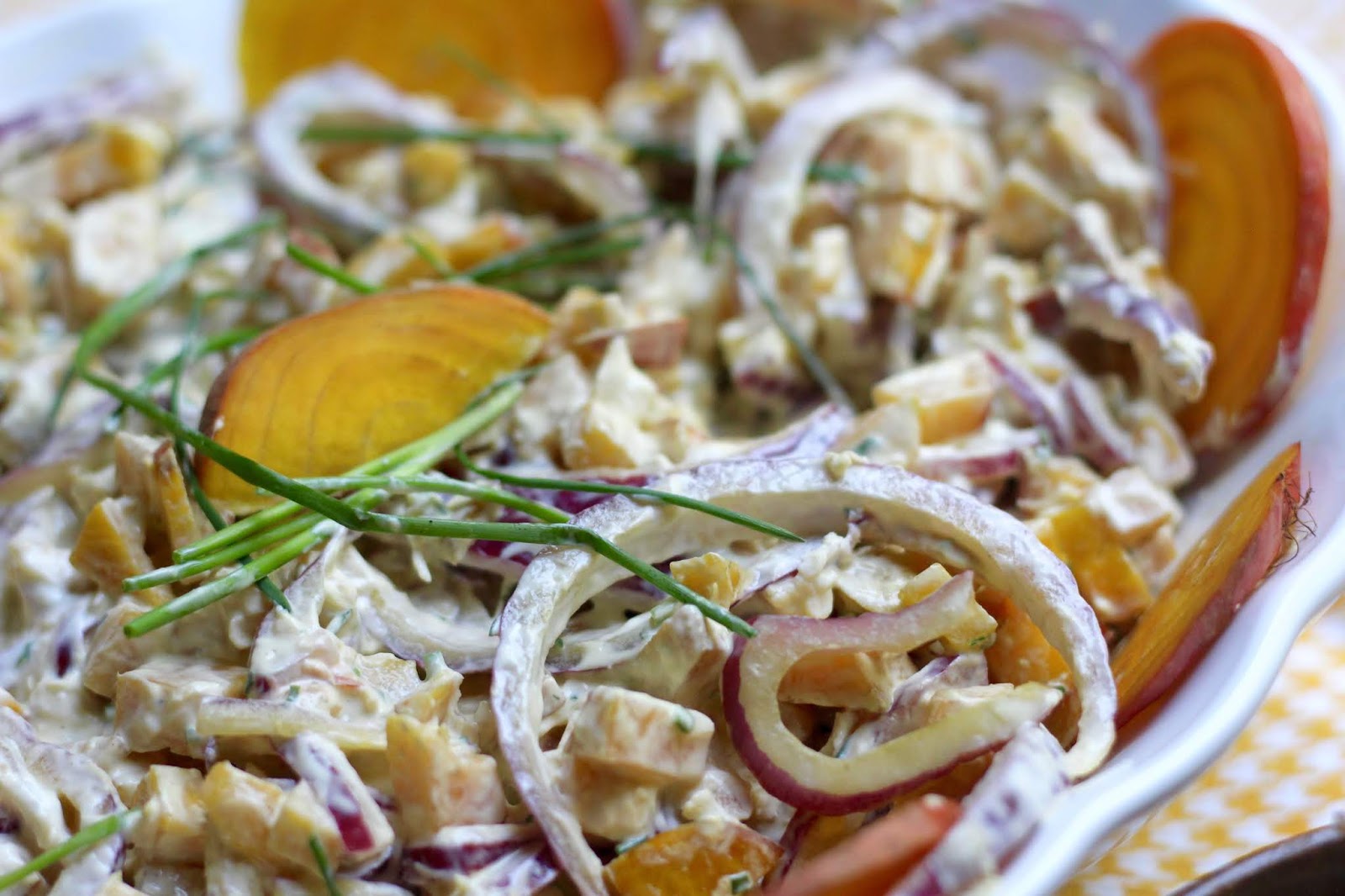 Golden Beet Horseradish Salad Diary of a Mad Hausfrau