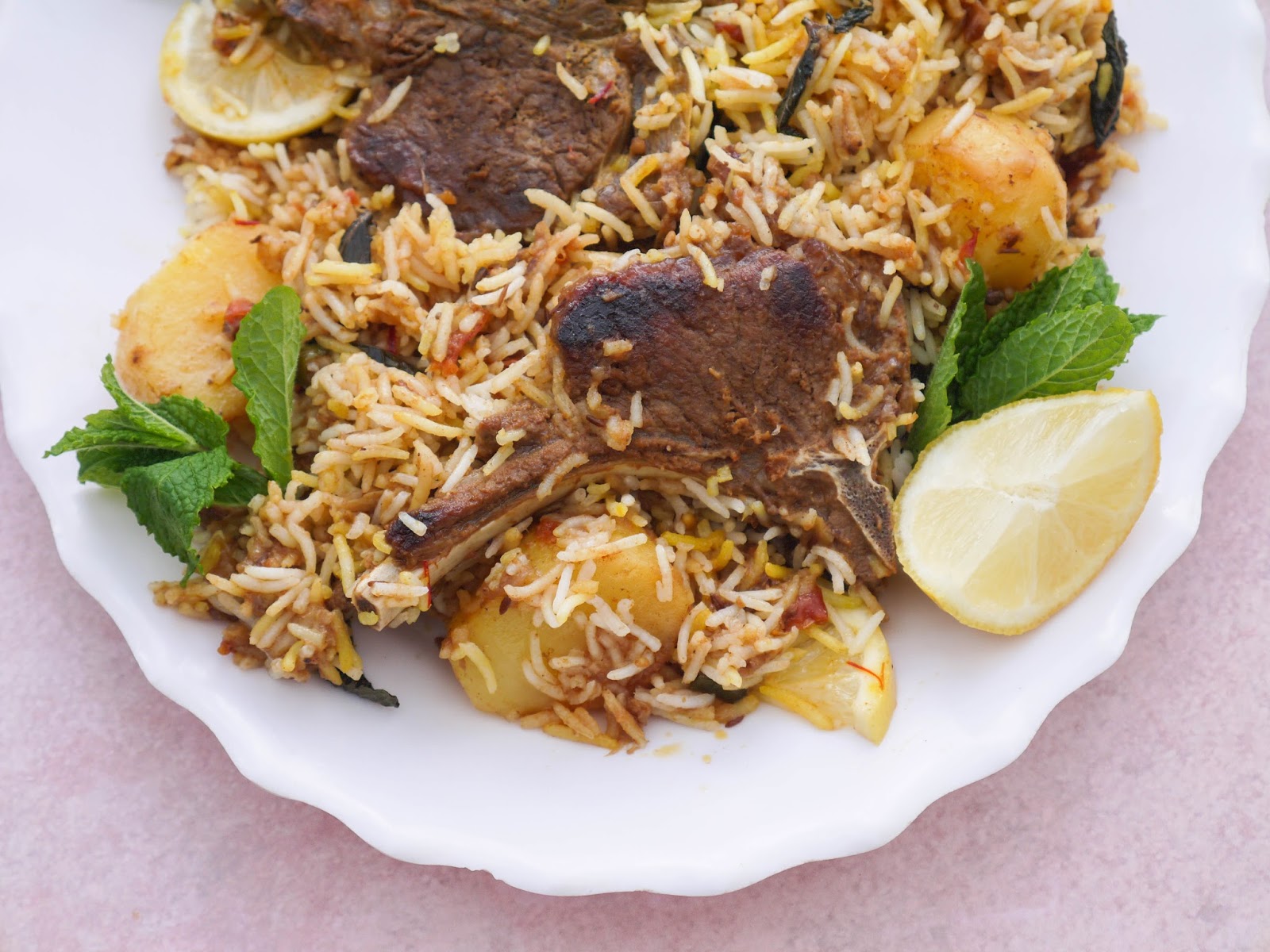 This Muslim Girl Bakes Sindhi Lamb Chop Biryani.