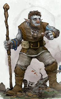 Like a Firbolg - Touched for the very first time.