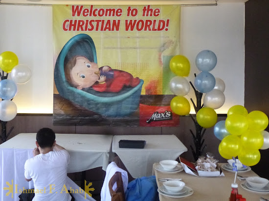 Max's Restaurant preparing for the christening party of Little Ahab