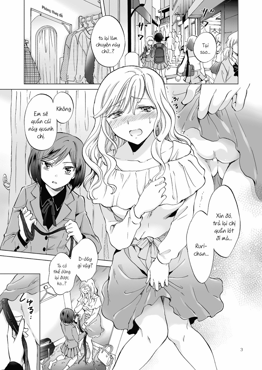 HentaiVN.net - Ảnh 4 - Tuyển tập Yuri Oneshot - Chap 125: Kinbaku Date ~Toshishita Kanojo ni Shibararete~