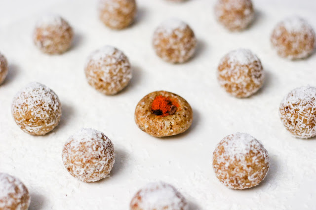 Raw Coconut Ball Roulette